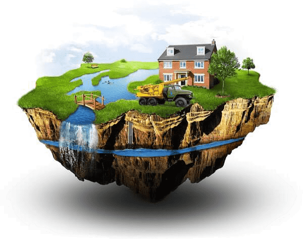 Глубины залегания вод для бурения